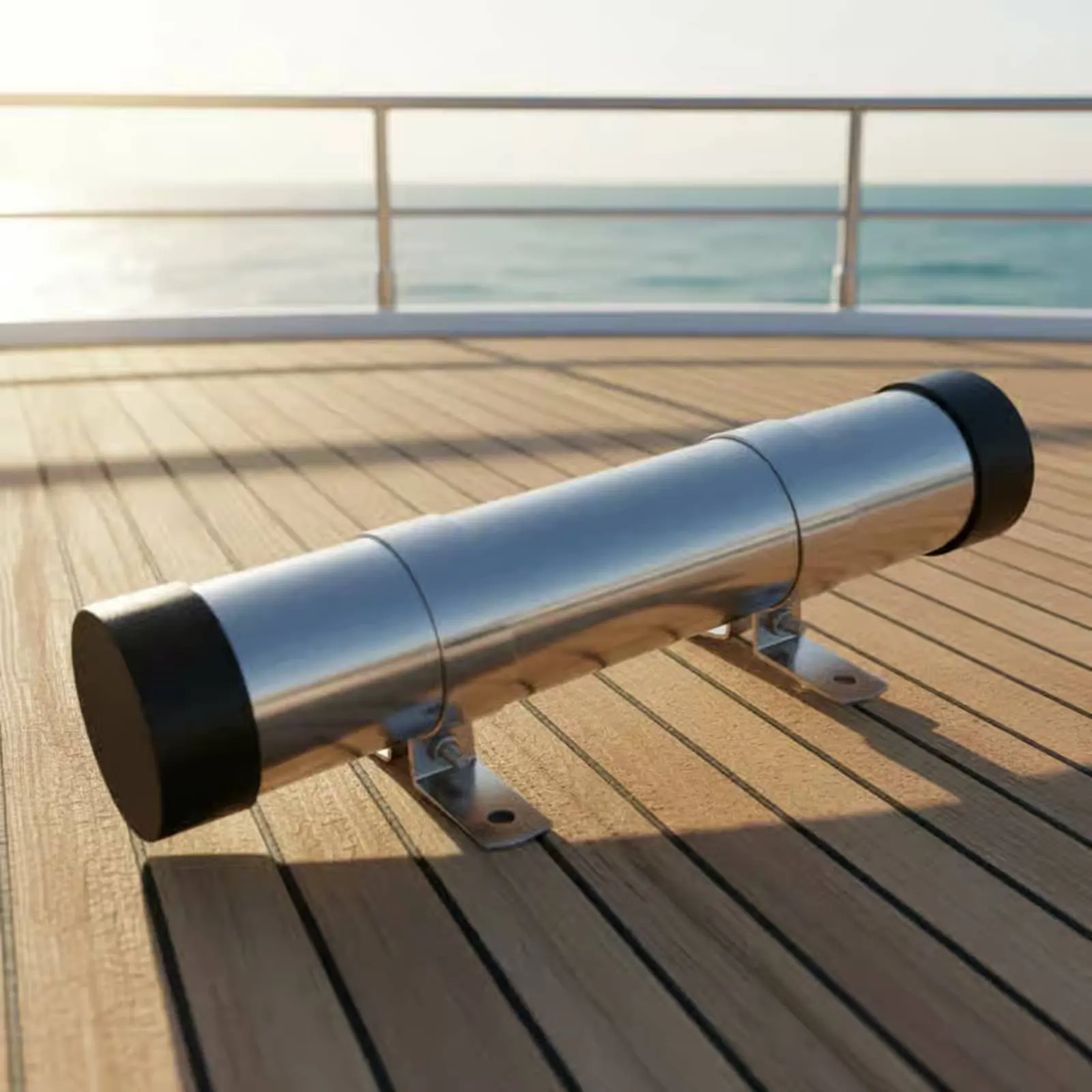 

Boat Rod Holder Easy to Install Stainless Steel Rod Holder Long-Lasting Mirror Polished Finish for Speedboat