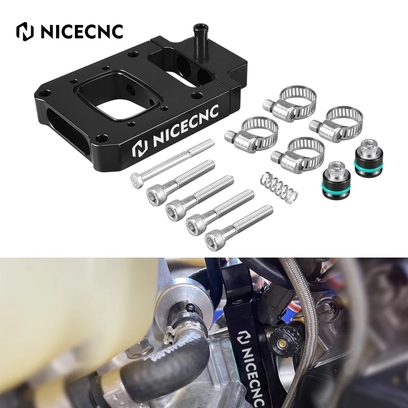 

NICECNC For GasGas EC 300 EC 250 2021-2023 TPi Injector Relocation Block For Husqvarna TE 300i TE 250i KTM TPi EXC 300 250 XCW