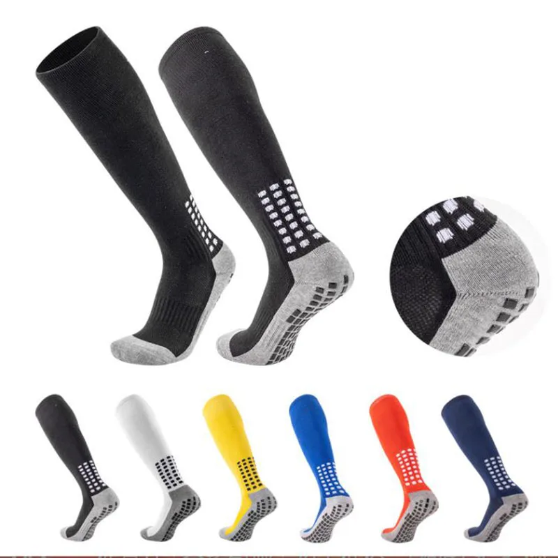 

Long Football Socks Men Women Professional Training Soccer Socks Non-Slip Sports Socks Grip Calcetas Antideslizantes De Futbol