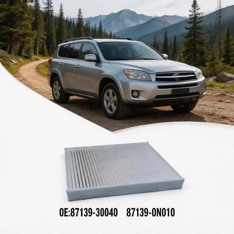 Activated Carbon Car Cabin Air Filter Smoke Odor Eliminator High Penetration Filtration Fits Most Vehicle Models