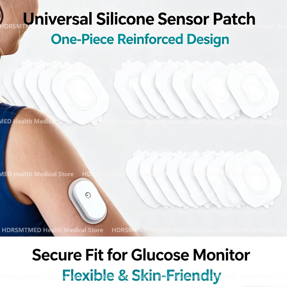 1-10pcs Fixed Waterproof Sensor Sticker for Sibionic GS1 Reinforced Adhesive Tape for Dynamic Blood Glucose Sensor Cover Patches