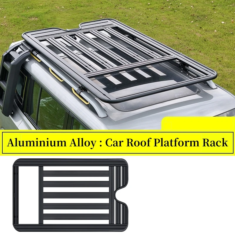 For CHERY JETOUR T2 ICAR 03 2024 2025 2026 Roof Platform Rack Ladder High Quality Aluminium Alloy Luggage Racks Modification