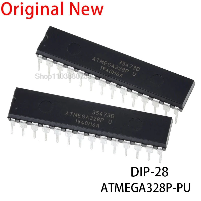 10PCS New and Original ATMEGA 328P-PU DIP28 ATMEGA328P PU DIP AT MEGA328P-PU DIP-28 ATMEGA328P-PU