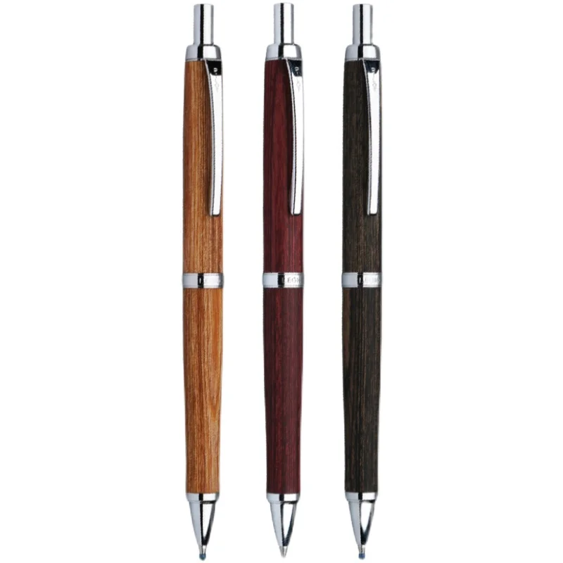 

1 шт., японский деревянный стержень PILOT BLE-250K Hippo, шариковая ручка премиум-класса, шариковая ручка, масляная ручка среднего размера, офисные принадлежности, школьные принадлежности