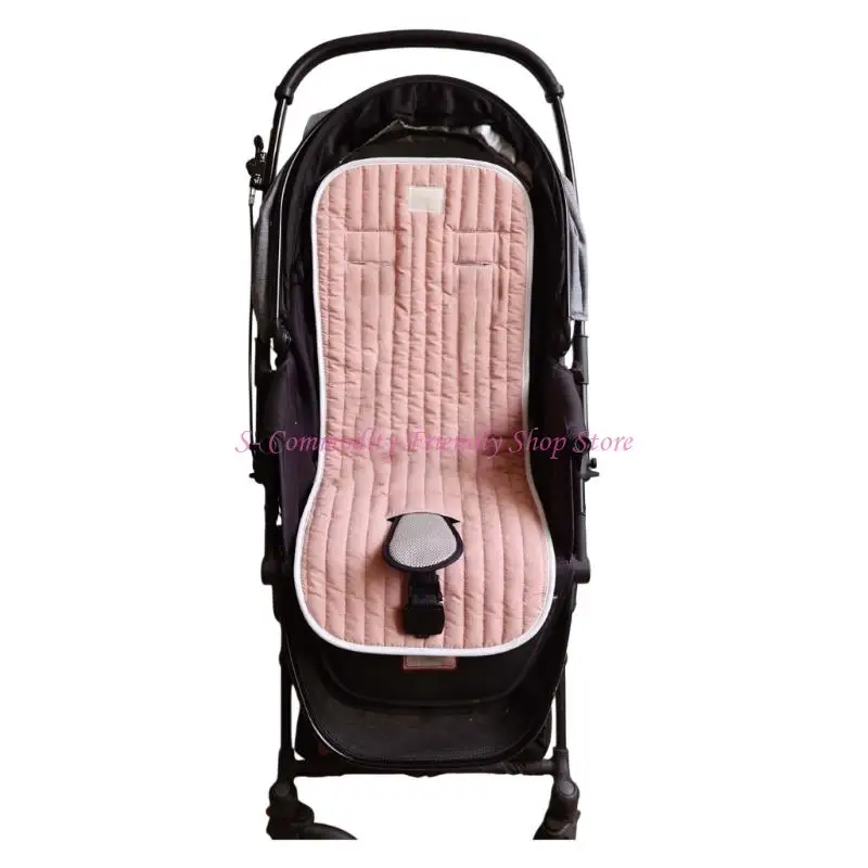85ae-アップグレードベビーカーシートクッション厚みのある幼児用ベビーカーマット吸収性を強化し、保護と簡単な掃除を強化します