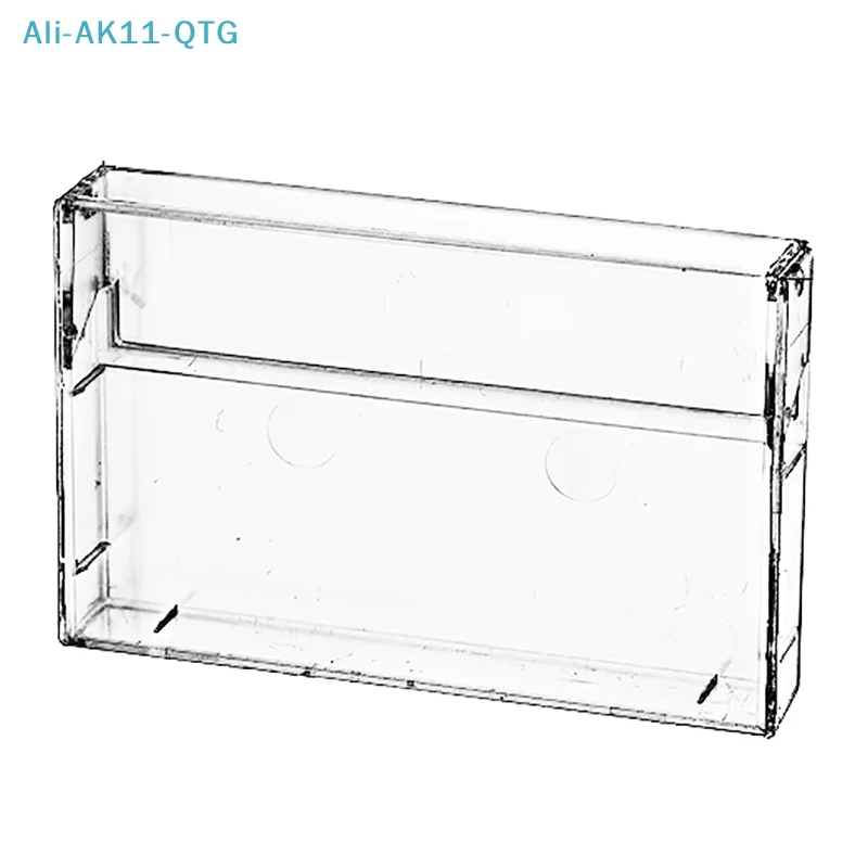 NEW NEW NEW 1Pc Cassette Tape Transparent Storage Box Audio Magnetic Recording Blank Tape Case Dustproof Box