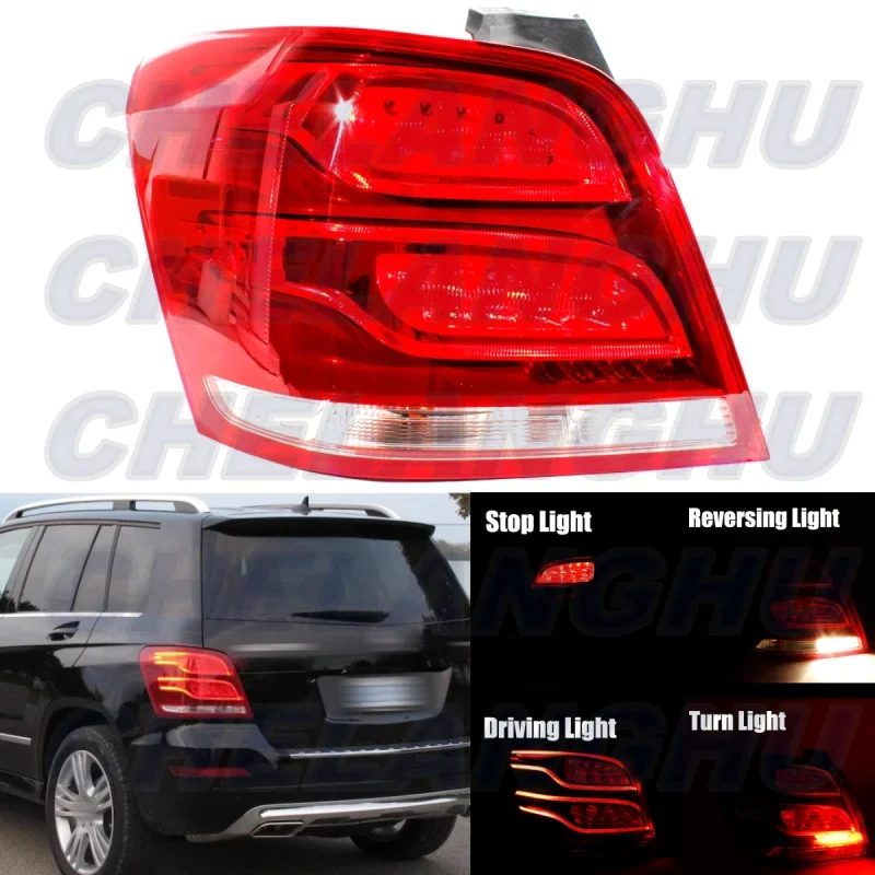 Left Side Tail Light Rear Lamp With Bulbs A2049060357 For Benz GLK200 GLK250 GLK350 2013 2014 2015