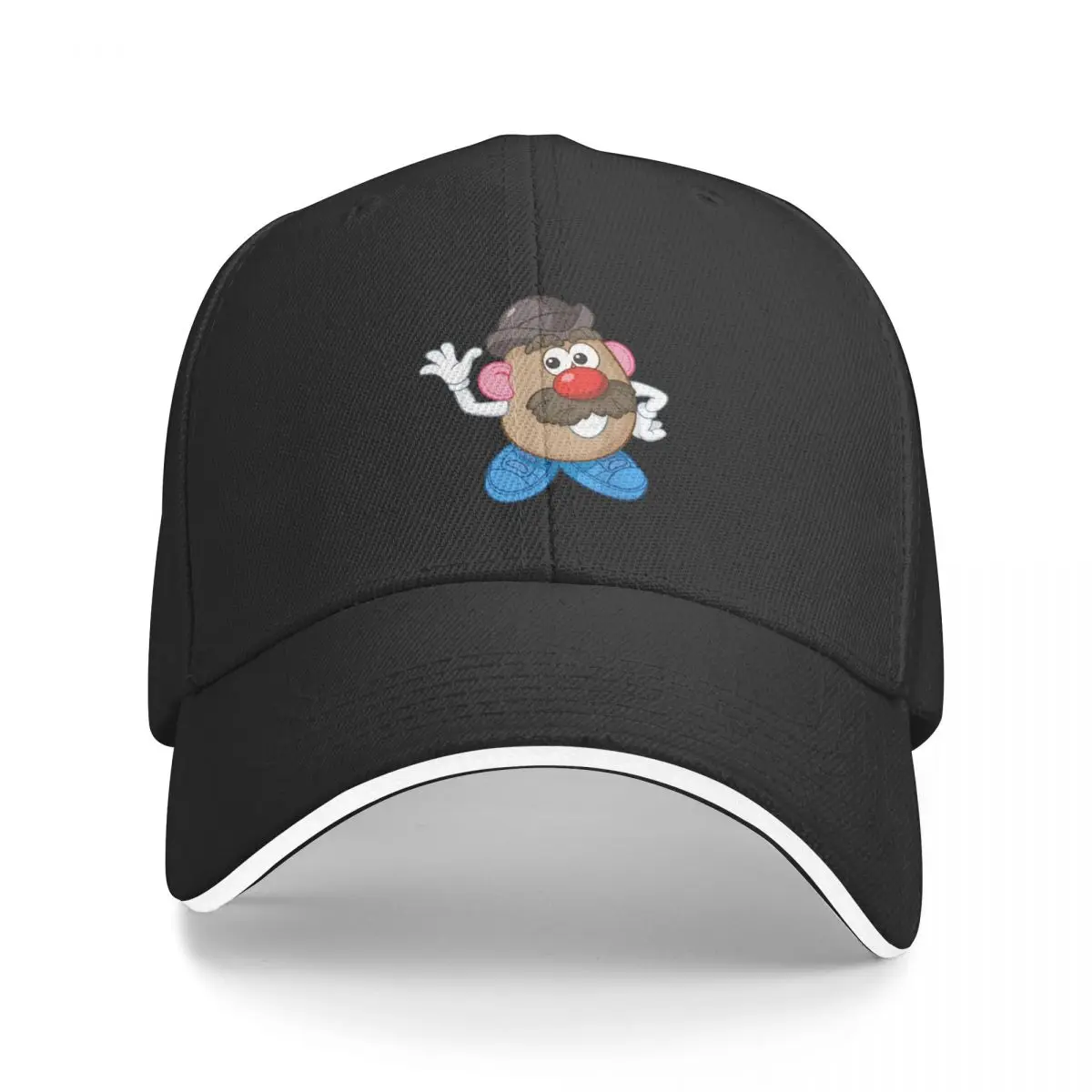 Mr Potato Head Simple Portrait Baseball Cap Golf Hat black For Man Women's