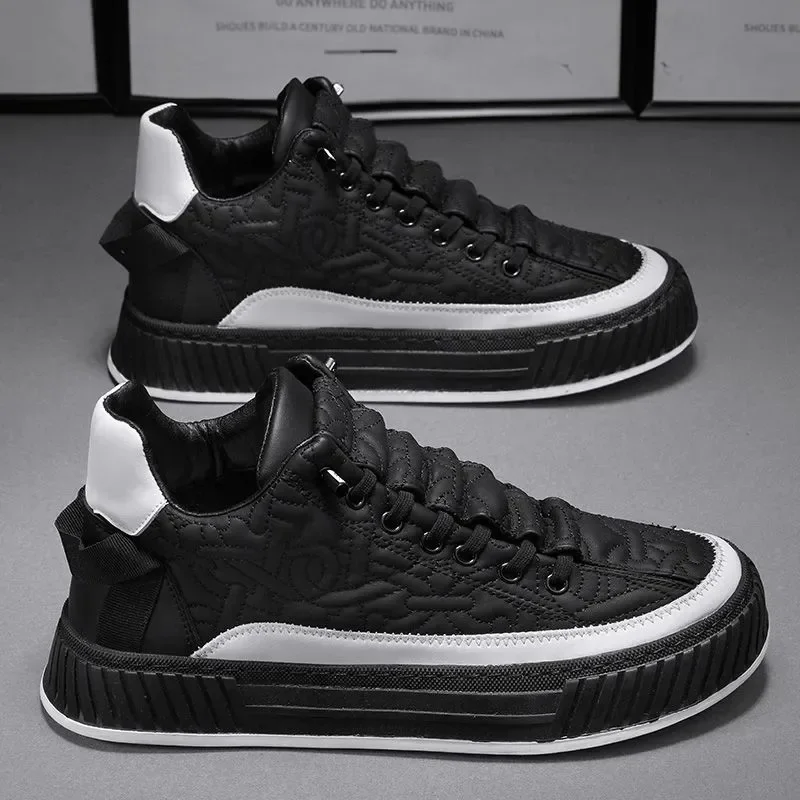 Men Shoes Platform Male Sneakers 2024 New Vulcanized Shoes for Men Casual Running Shoes Large Size 45 46 Hot Sapatos Masculinos