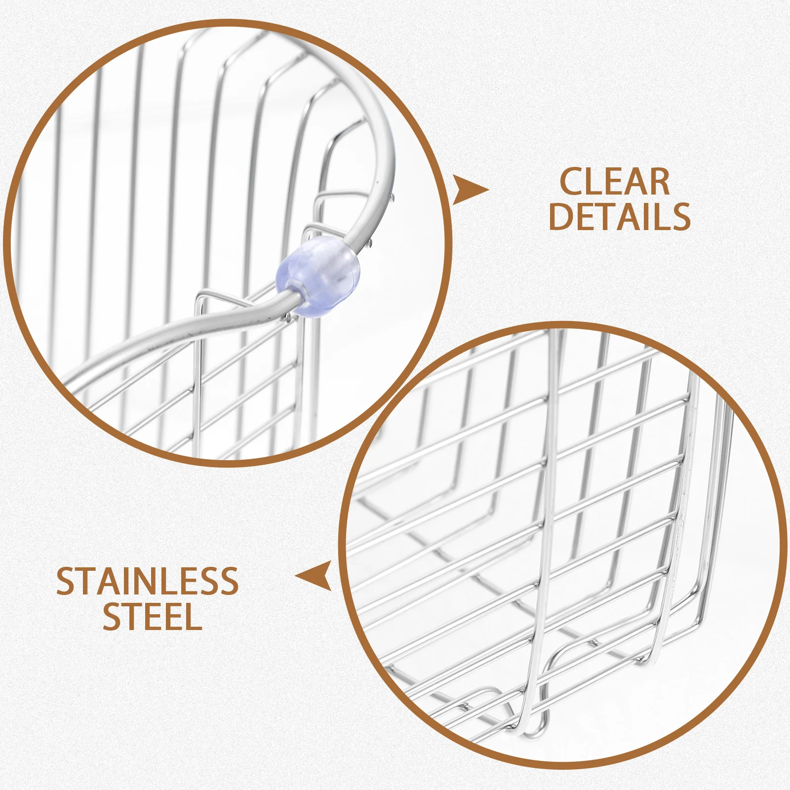 

Stainless Steel Sink Drain Rack Dish Drying Basket Vegetable Washing Colander Kitchen Organizer Metal Strainer Sink