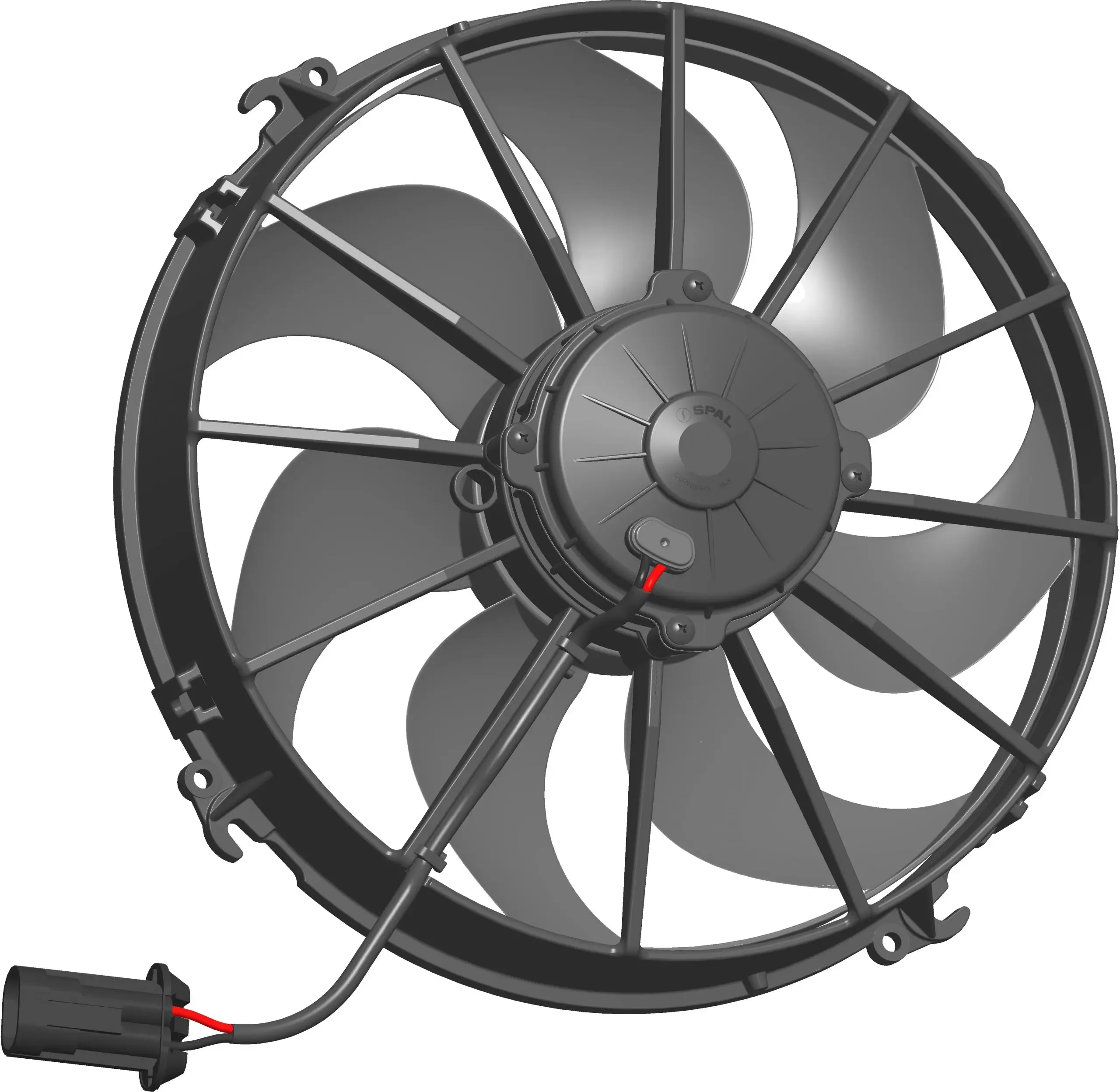

Replacement Spal Fan 12V VA01-AP90/LL-79S for Bus Air Conditioner DC Condenser