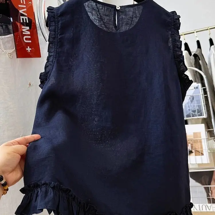 

Женская футболка больших размеров с круглым вырезом и V-образным вырезом, летняя, для активного отдыха, тонкая, из смесового хлопка и полиэстера