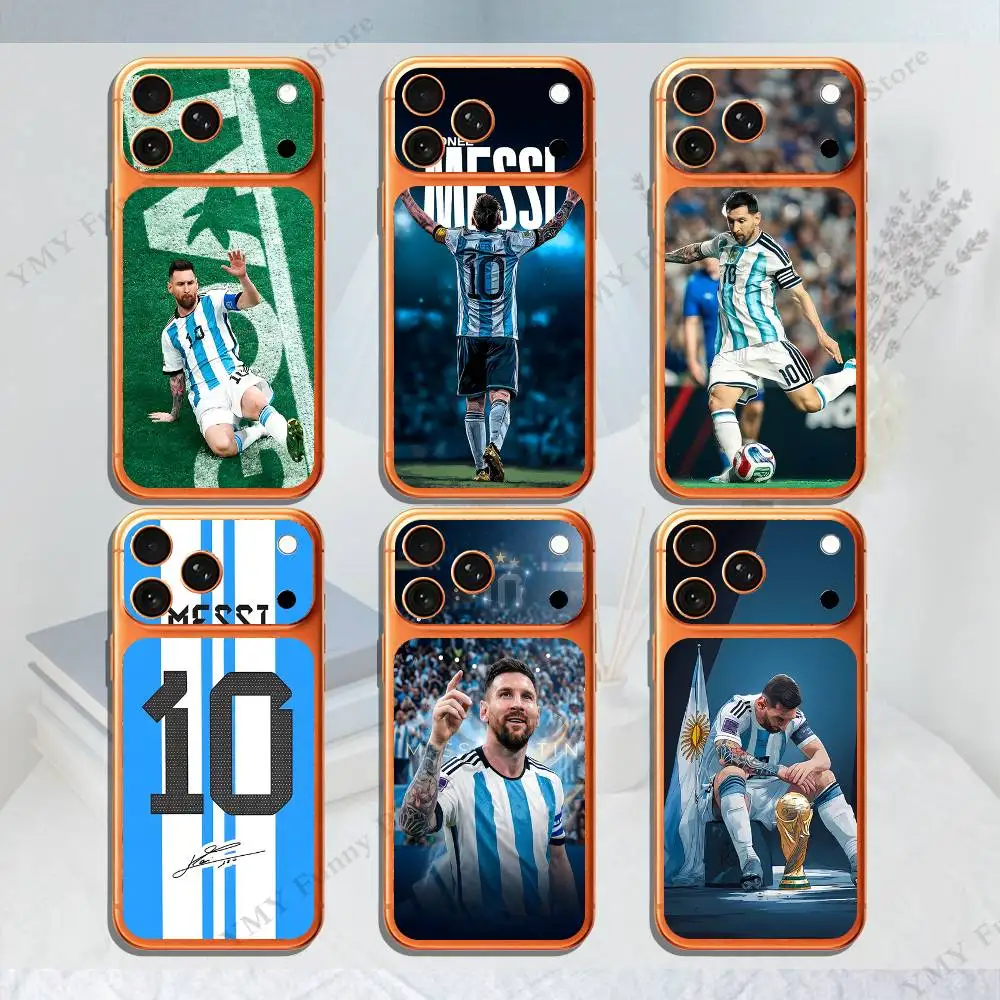 

Soccer 2026 10 L-Lionel M-Messi For Iphone 17 Pro ProMax Back Protective Decorative Sticker Back Cover