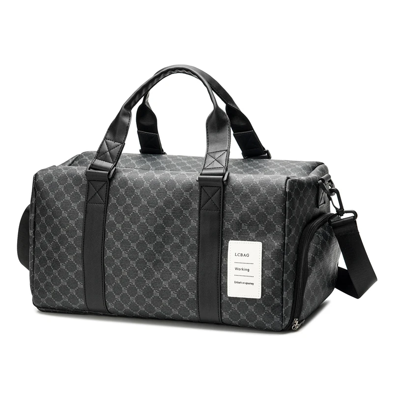 

Мужская ретро большая вместительная водонепроницаемая дорожная сумка из искусственной кожи Индивидуальная сумка для обуви и фитнеса спортивная сумка 여행 가방 bolso de viaje 0A