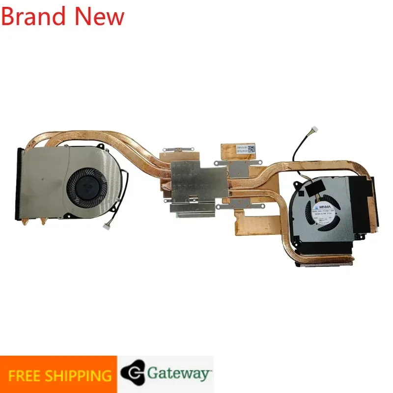 

A+New Laptop CPU+GPU fan for hasee War God Z7 Z8 6-31-NH77N-KA2 NH70EJ-TY EFC-70110V1-0AH EGC-77110V1-0AH DC5V 2.5W 0.5A