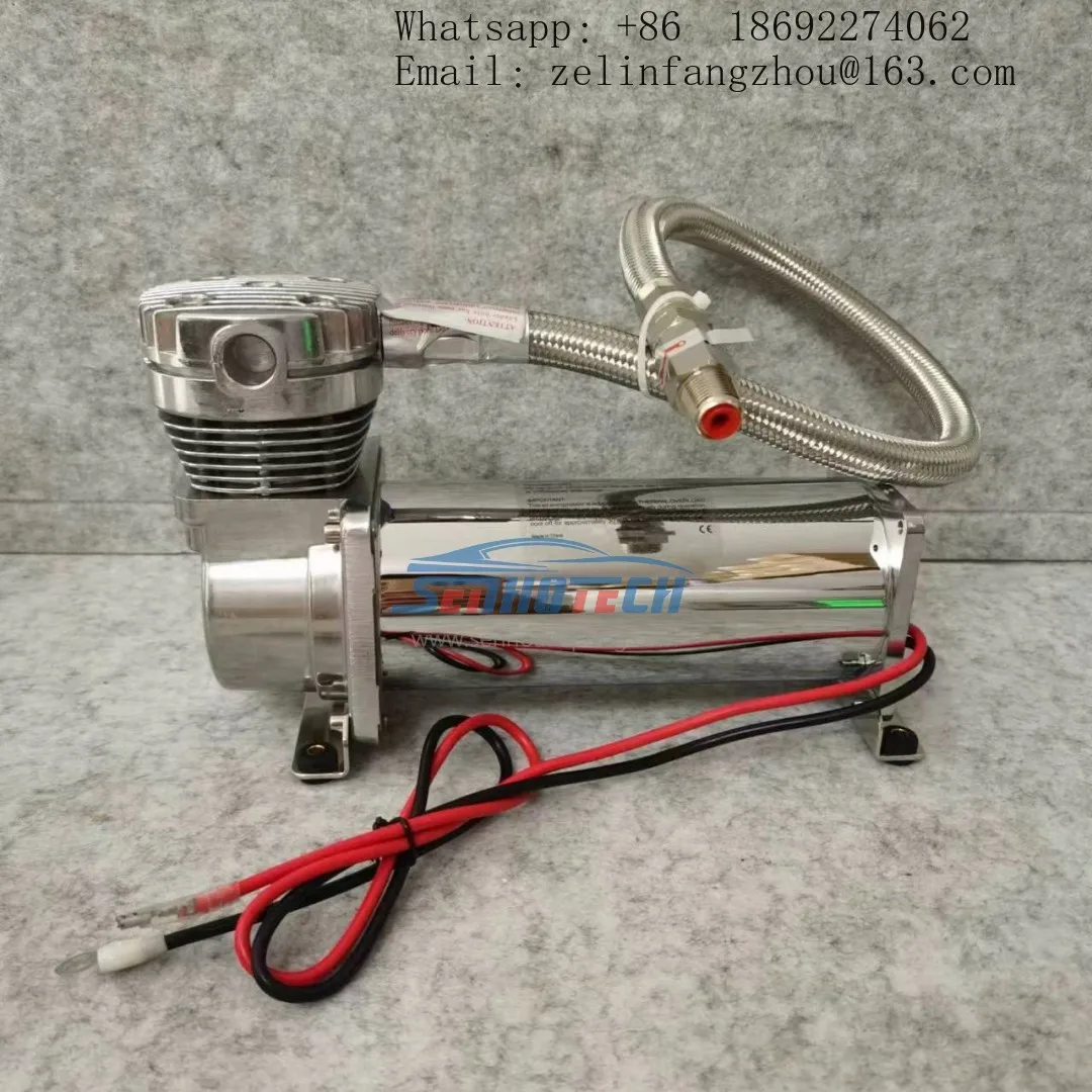 SENHO 12V 480C Air Suspension Compressor 200 PSI for Air Ride Suspension System Kit Heavy Duty