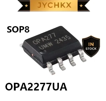 5PCS New Original OPA2277UA SOP8 SOIC-8 Dual Channel Precision Op Amp Low Offset Low Drift Operational Amplifier IC Chip