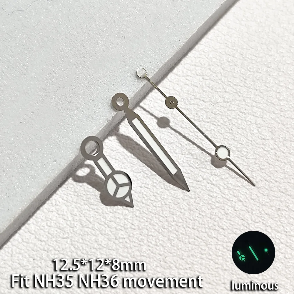 NH35 Hands For NH35 NH36 Series Needles Case Vintage Watch Hand Eta2836 2824 Manecillas 8215 8205 Hands Needle Watch NH35 Dial