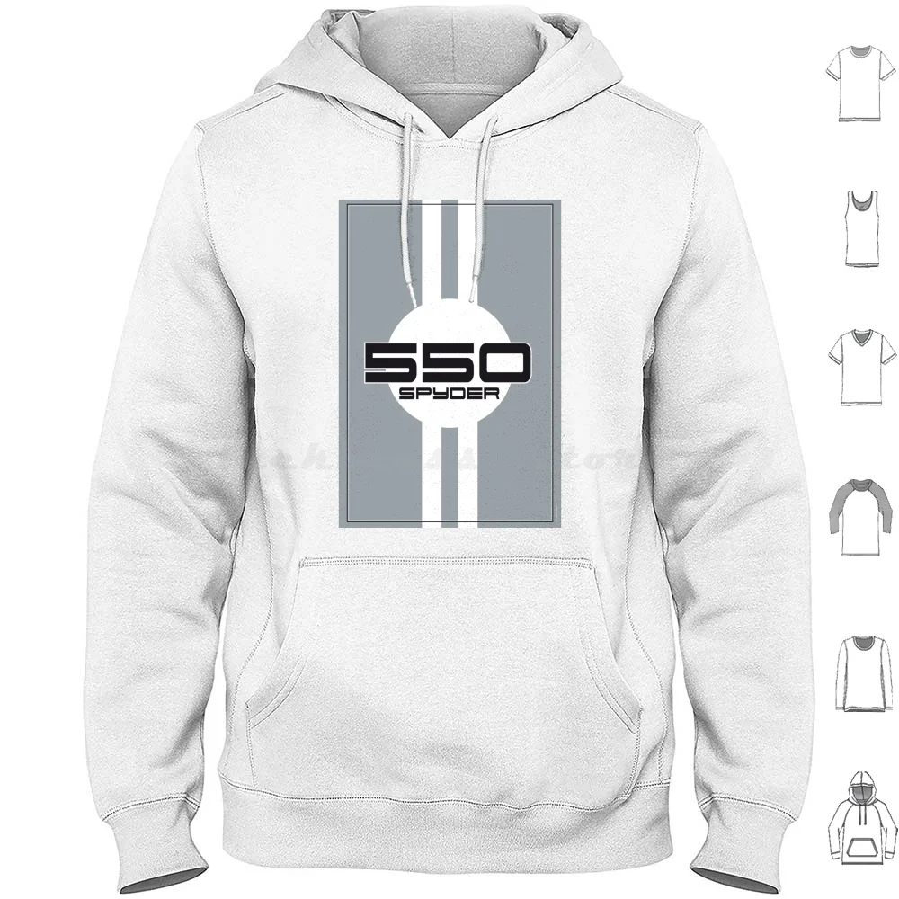 550 Racing Design Hoodie Cotton Long Sleeve Famous Colour Racing Speed Driver Racetrack Monza Daytona Winner Motor
