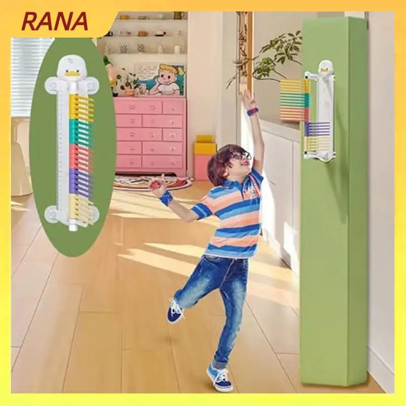 

1 Piece Vertical Jump Tester For Kids Cartoon Duck Wall Mounted Vertical Jump Trainer Resettable Vertical Jump Measurement Tool