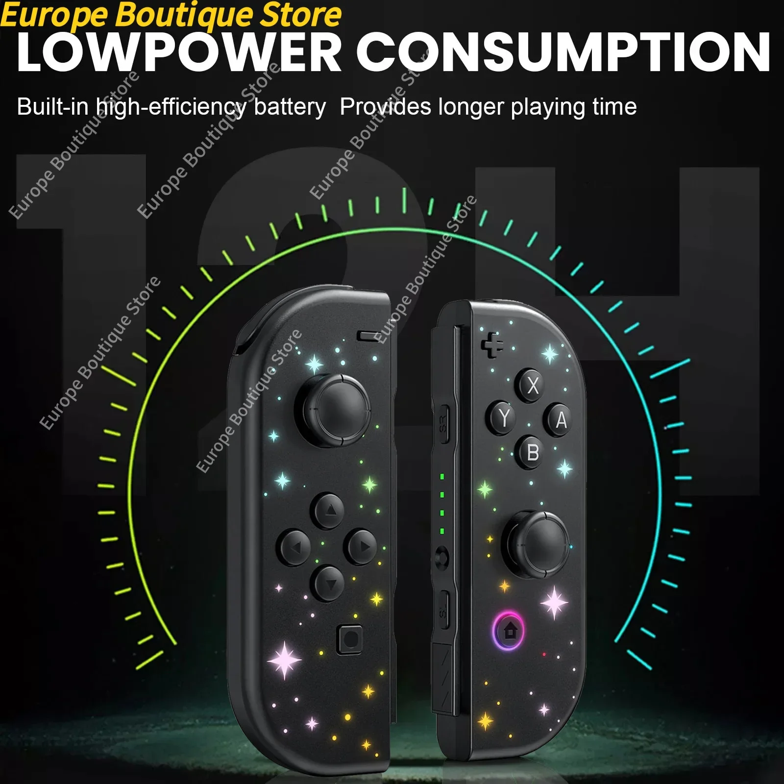 جديد متعدد الألوان Joy Pad تحكم لنينتندو سويتش لوحة ألعاب لاسلكية مزدوجة الاهتزاز Joycons التبديل وحدات التحكم عصا التحكم