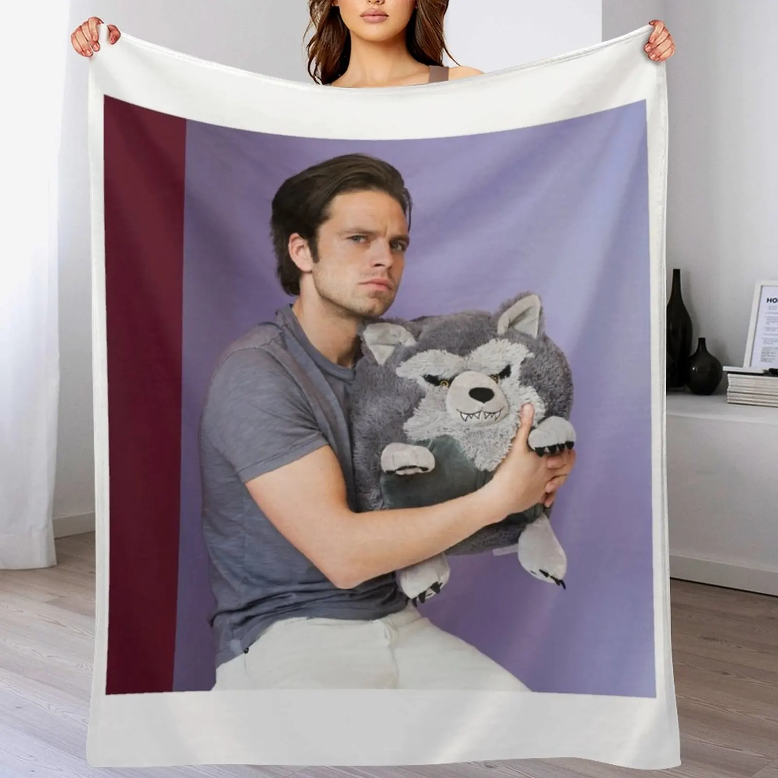 

Seb Throw Blanket Soft Beds Flannel Fabric Flannels Vintage Blankets