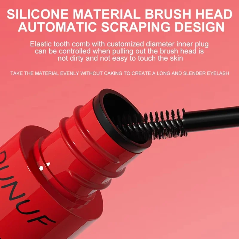 Waterdichte Mascara Wimpers Verlenging Langdurige Zijdeachtige Lash Zwarte Wimpers Verlenging Make Up Schoonheid Oog Koreaanse Cosmetische