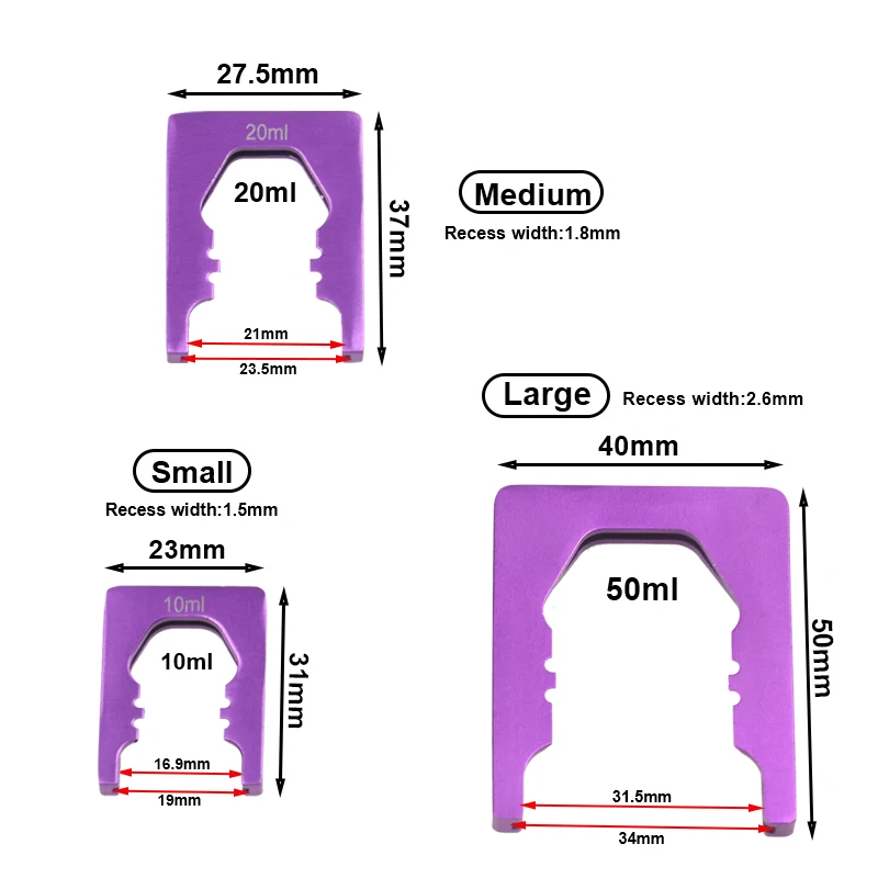 Autoclavable Snap Springs Clamp Spring Liposuction Tool Small Medium Large