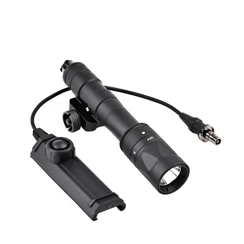 M300W/M600W Tactical Explosive Flash Flashlight Flashlight Continuously Illuminates Dual Control Wire Mouse Tail