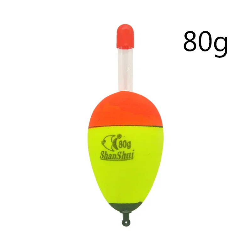 2/3/6Pcs EVA Leucht Angeln Nacht Float Licht Stick Schaum Kunststoff Bobber Meer Felsen Angeln schwimmt Auftrieb Bobber