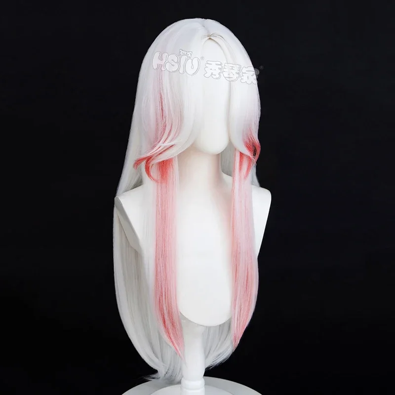 Peruka Cosplay Game Immortalized Legend Faker Ahri, uszy lisa, nakrycie głowy, damska, na Halloween, karnawał, rekwizyty do odgrywania ról, długie włosy