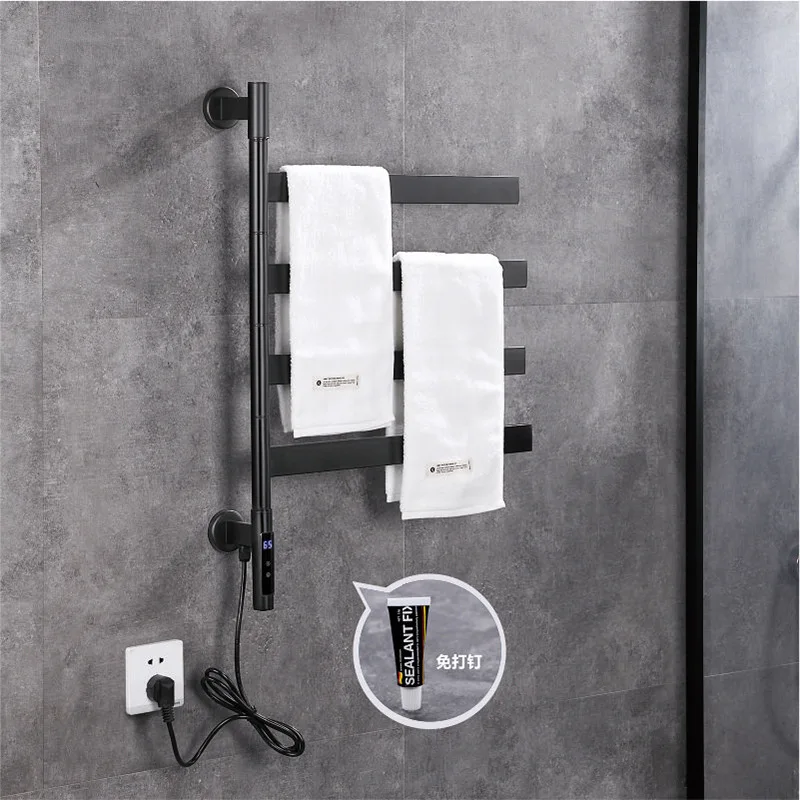 الذكية ألياف الكربون منشفة دفئا الدورية الحمام التدفئة الرف نظام تجفيف المناشف الكهربائية كفاءة في استخدام الطاقة الحمام المنظم #3