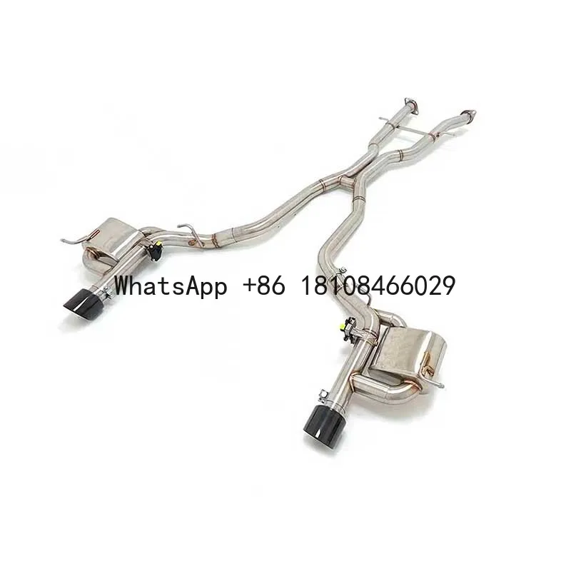 

ING Exhaust System Stainless Steel Material High Flow catback for Jeep Grand Cherokee SRT 6.2L with Valve auto performance parts