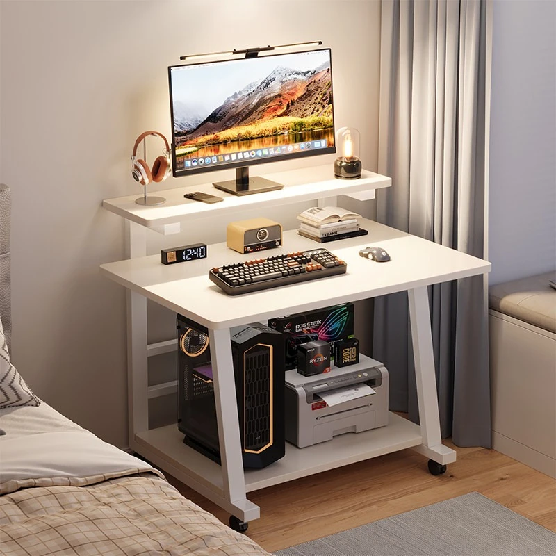 home bedroom Computer desk simple office learning game table small mobile workbench mesa de escritorio office furniture