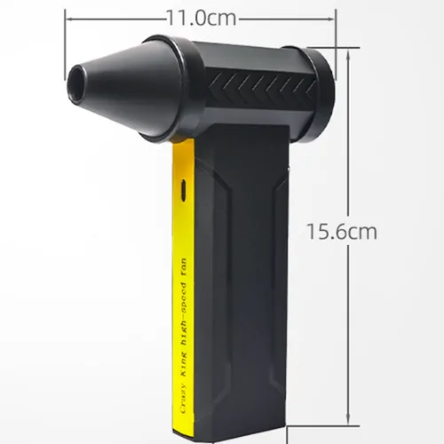 USB 충전식 전기 송풍기, 터보 제트 선풍기 브러시리스 모터, 고속 터보 폭력 선풍기, 강력한 먼지 송풍기, 160000 RPM 