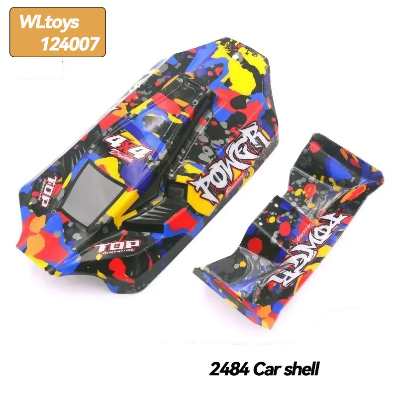 WLtoys 124007 1/12 RC voiture pièces de rechange d'origine ensemble coque différentielle amortisseur pneu chien os moteur sans brosse récepteur