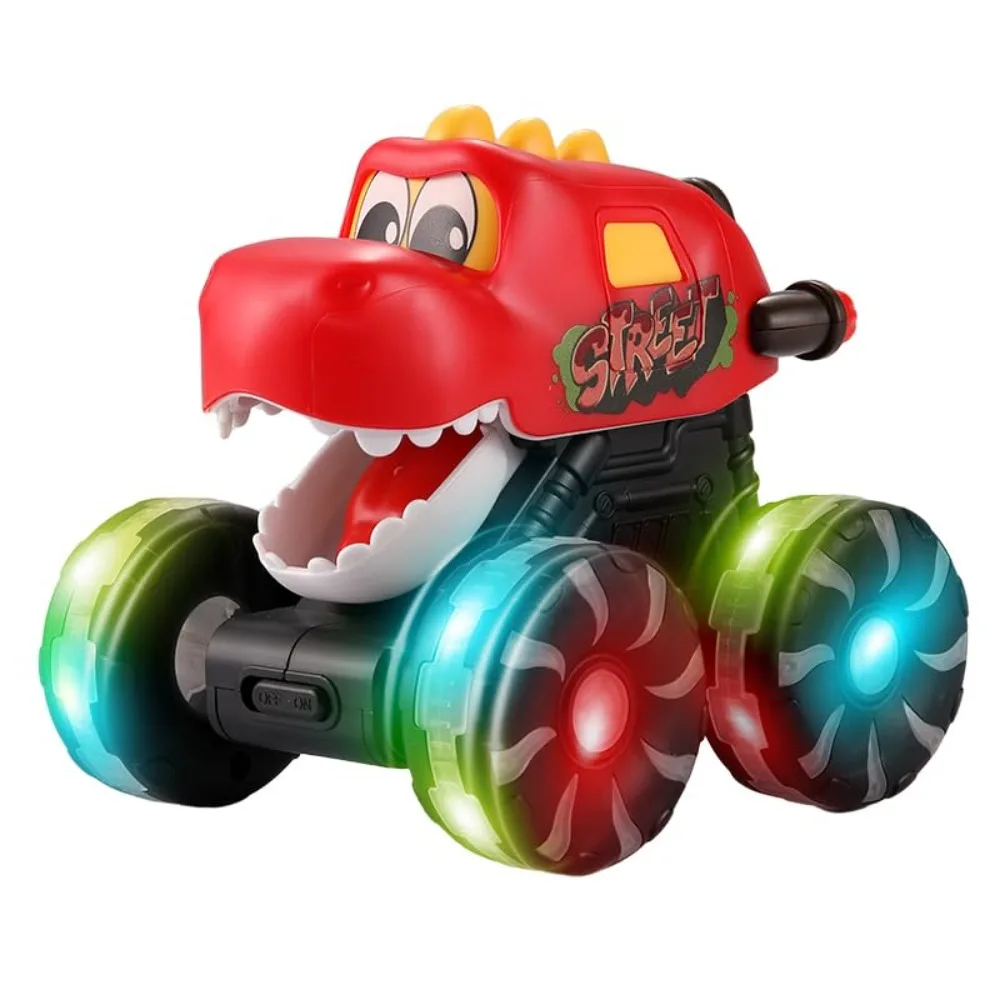 مضحك ماجيك الجمود الصحافة الذهاب دينو شاحنة الحركة المنشط تضيء ميزة ديناصور شاحنة عمل سيارة تضيء الشاحنات ألعاب أطفال #1