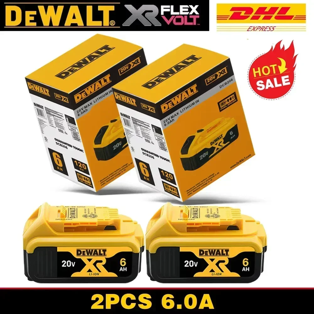 

Оригинальный литий-ионный аккумулятор DEWALT 5AH 6AH 9AH DCB609 18 В 20 В 60 В для Dewalt DCB204 DCB205 DCB206 DCB609 DCB184 DCB20