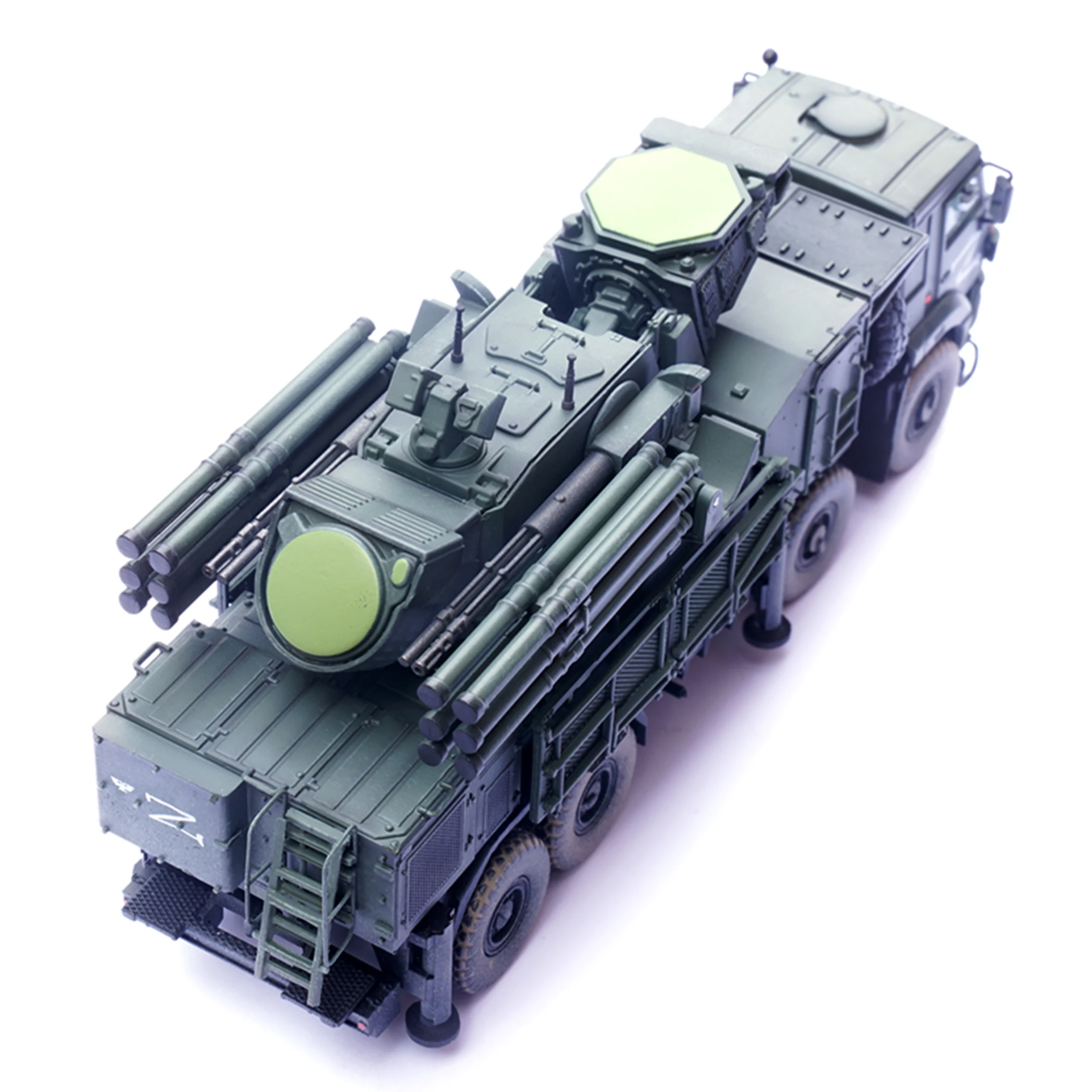 1: 72 12214PD Russian Pantsir s1 Air Defense Weapon System Model Special Operations Finished semi alloy model