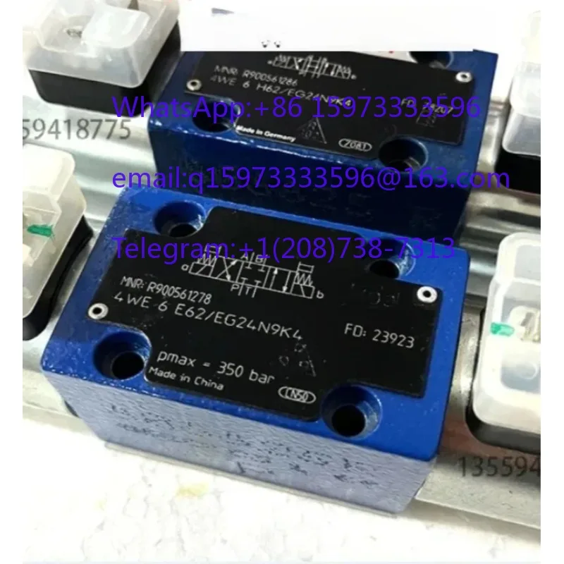 4WE6J62 4WE6E62 Hydraulic Directional Valve Solenoid Operated for Construction Machinery Hydraulic System New
