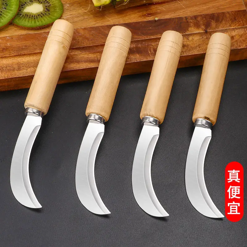 5-Piece Multi-Purpose Fruit Knife Set – Effortlessly Slice Pineapple,Banana & Melon,Perfect for Home Chefs & Commercial Kitchens