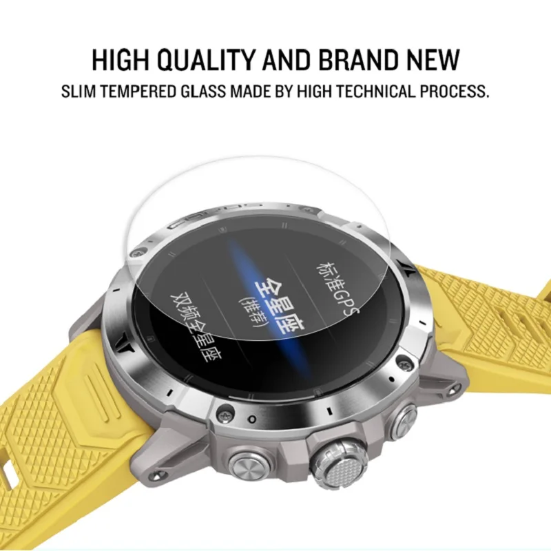 5PCS Smart Watch Screen Protector for Coros Vertix 2 Tempered Glass HD Clear Anti-Shatter Protective Film for Coros Vertix2