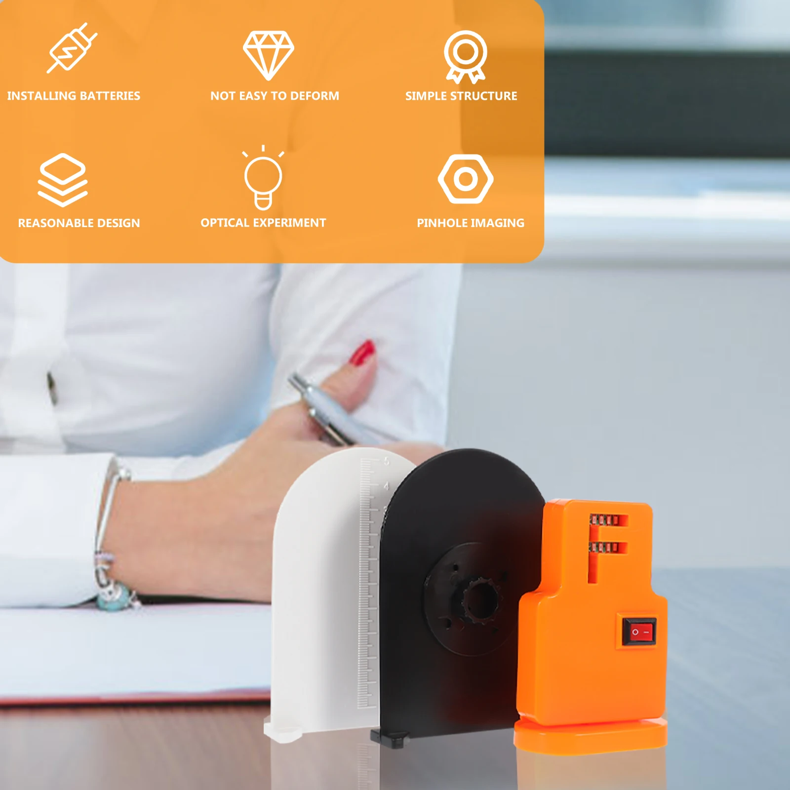 صندوق التجربة البصرية أدوات الفيزياء مجموعات البصريات جناح المعدات عدسة بلاستيكية التجارب التجريبية العدسات العلوم الفيزيائية