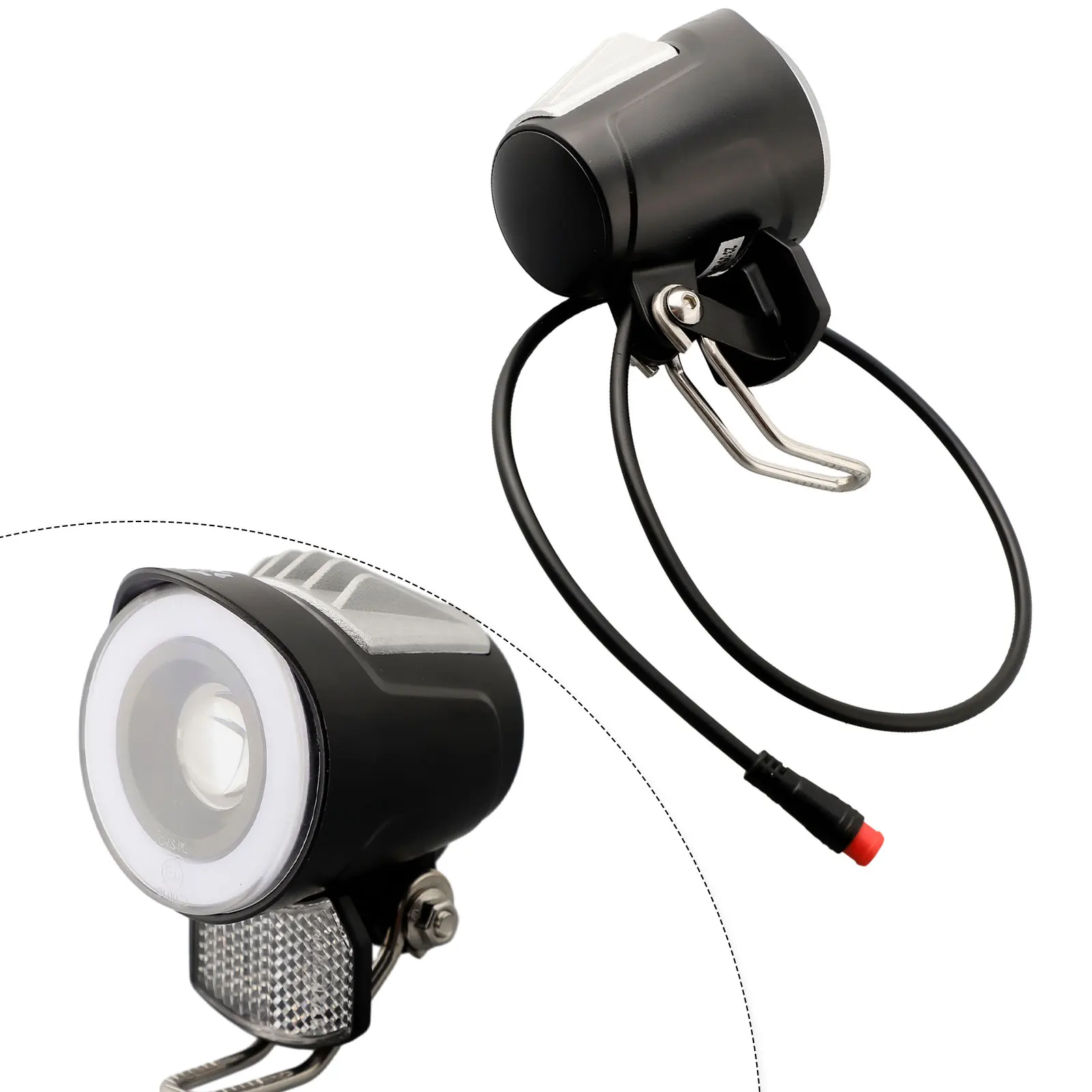 

20 люкс фары QD228 2 контакта IPX4 велосипедная фара передние фары для горного велосипеда лампа водонепроницаемая велосипедная фара