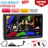 FEELWORLD FW568 V3 5.5 インチポータブルカメラ DSLR フィールド波形モニター 4K HDMI 入力出力フル HD 1920x1152 チルトアーム電源出力 1