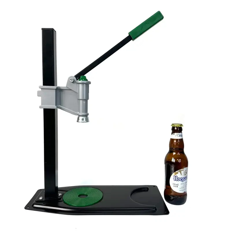 Manual Detachle Top Adjustle Capper Auto Lever Homebrew Beer Bottle Capping Prs hine