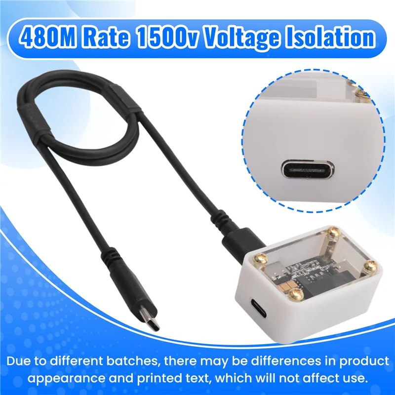 Изолирующий фильтр AS95-Type-C, скорость 480 м, 1500 В, изоляция напряжения для цифрового трансляции, усилитель, звуковая карта