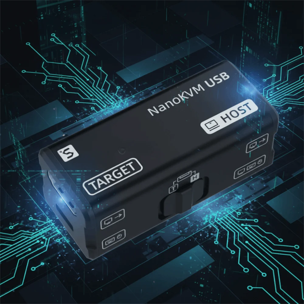 

Server Management NanoKVM-USB SBCs Operation Operation Maintenance USB KVM 4K Resolution Data Center USB Switch