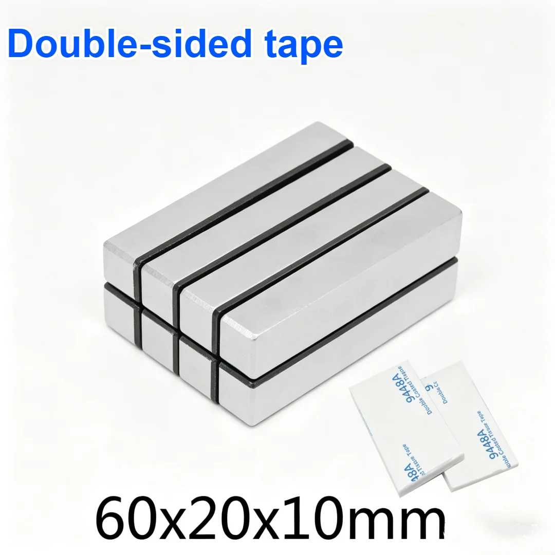 Self-Adhesive Circular Magnets 60×20×10 50×20×5 40×20×6mm Strong Round Magnet Tape With Double Sided Sticker, Multipurpose For F