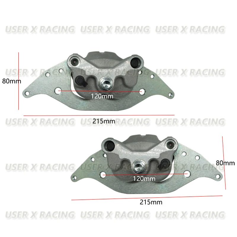 USERX Universal Motorcycle Accessories aluminum alloy brake calipers For ATV POLARIS RZR S900 BRAKE CALIPER FRONT direct deal